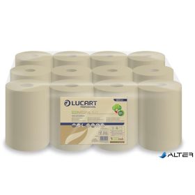   Kéztörlő, tekercses, 2 rétegű, LUCART 'EcoNatural 14 CF', havanna barna