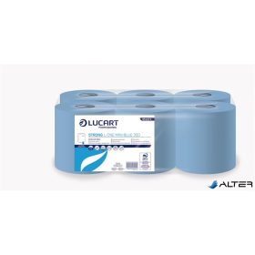   Kéztörlő, tekercses, 2 rétegű, LUCART 'L-One mini Strong Blue 350', kék