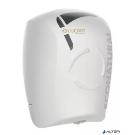   Toalettpapír adagoló, 26,4x20,2x20,2 cm, LUCART 'EcoNatural Flow', fehér