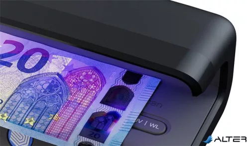 Bankjegyvizsgáló, SAFESCAN "75 LED", fekete