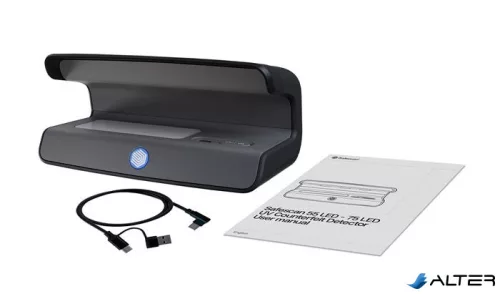 Bankjegyvizsgáló, SAFESCAN "75 LED", fekete