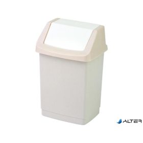   Billenős szemetes, 50 l, CURVER "Click-It", szavanna