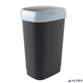 Billenős szemetes, 50 l, CURVER "Dual", fekete