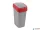 Billenős szelektív hulladékgyűjtő, műanyag, 45 l, CURVER, piros/szürke