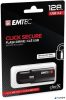 Pendrive, 128GB, USB 3.2, titkosított, EMTEC 'B120 Click Secure'