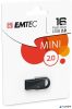 Pendrive, 16GB, USB 2.0, EMTEC 'D250 Mini', fekete