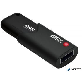   Pendrive, 256GB, USB 3.2, titkosított, EMTEC 'B120 Click Secure'