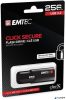 Pendrive, 256GB, USB 3.2, titkosított, EMTEC "B120 Click Secure"