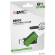 Pendrive, 64GB, USB 2.0, EMTEC 'C350 Brick', zöld