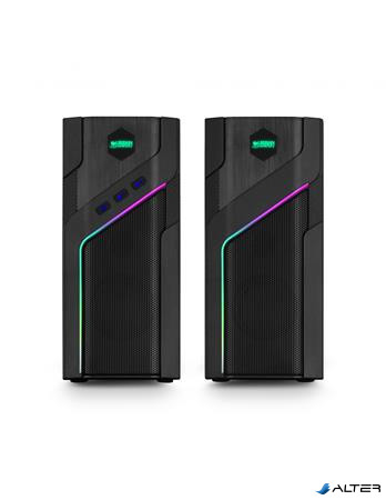 Hangszóró, 2.0, Bluetooth, URBAN FACTORY "Boomee"