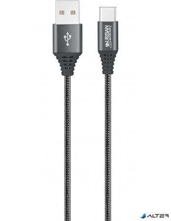 USB kábel, USB-A - USB-C, 2 m, URBAN FACTORY