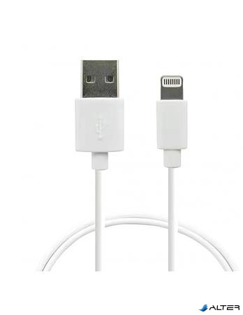 USB kábel, USB-A - Lightning (Apple), 80 cm, URBAN FACTORY