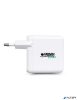 Hálózati töltő, 1xUSB-C (65W), USB-C–USB-C kábel, URBAN FACTORY