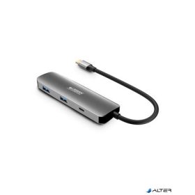 USB elosztó-HUB, USB-C/USB 3.0/HDMI, URBAN FACTORY