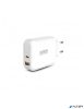 Hálózati töltő, 1xUSB-A (18W), 1xUSB-C (45W), USB-A–USB-C kábel, URBAN FACTORY