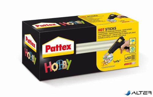 Ragasztó stick, ragasztópisztolyhoz, 1 kg, HENKEL 'Pattex Hot Melt'