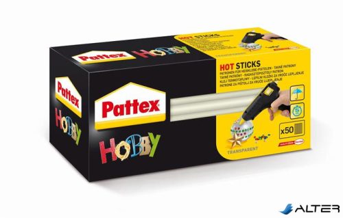Ragasztó stick, ragasztópisztolyhoz, 1 kg, HENKEL "Pattex Hot Melt"