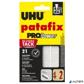   Gyurmaragasztó, 21 kocka/csomag, UHU 'Patafix Pro Power'