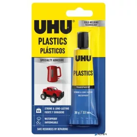 Ragasztó, univerzális, 30 g, UHU 'Plastic'
