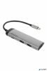 USB elosztó-HUB, USB-C/USB 3.0/HDMI, VERBATIM