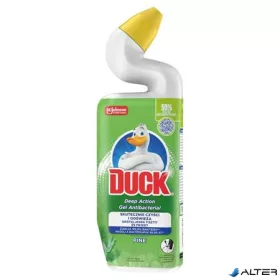   WC-tisztítógél, antibakteriális, 750 ml, DUCK "Deep Action Gel", fenyő illat