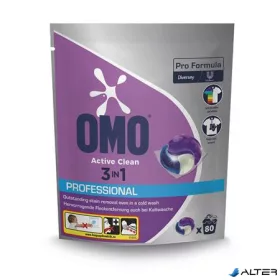 Mosókapszula, 80 db, OMO "Active Clean 3in1"