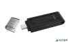 Pendrive, 128GB, USB-C, KINGSTON "DataTraveler 70"