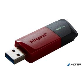   Pendrive, 128GB, USB 3.2, KINGSTON "Exodia M", fekete-piros