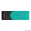 Pendrive, 128GB, USB 3.2 Gen1, KINGSTON "DataTraveler Exodia S", fekete-türkiz
