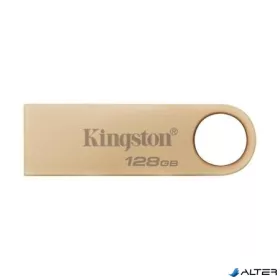   Pendrive, 128GB, USB 3.2 Gen1, KINGSTON "DataTraveler SE9 G3", arany