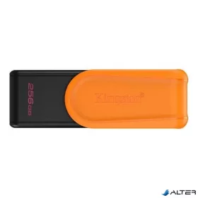   Pendrive, 256GB, USB 3.2 Gen1, KINGSTON "DataTraveler Exodia S", fekete-narancs