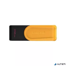   Pendrive, 512GB, USB 3.2 Gen1, KINGSTON "DataTraveler Exodia S", fekete-sárga