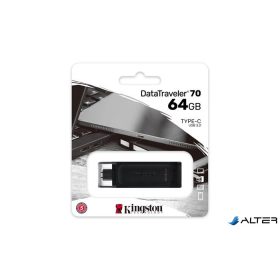 Pendrive, 64GB, USB-C, KINGSTON "DataTraveler 70"