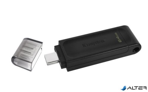 Pendrive, 64GB, USB-C, KINGSTON "DataTraveler 70"