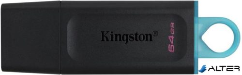 Pendrive, 64GB, USB 3.2, KINGSTON "DataTraveler Exodia", fekete-kék