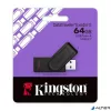 Pendrive, 64GB, USB 3.2 Gen1, KINGSTON "DataTraveler Exodia S", fekete