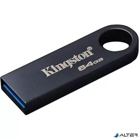 Pendrive, 64GB, USB 3.2 Gen1, KINGSTON "DataTraveler SE9 G3", fém ház
