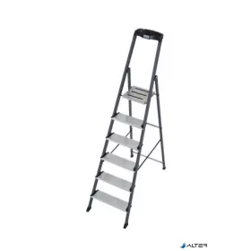   Állólétra, 6 lépcsőfokos, eloxált, KRAUSE "Securo"
