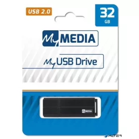 Pendrive, 32GB, USB 2.0, MYMEDIA (by VERBATIM)