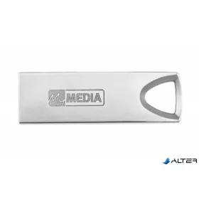   Pendrive, 32GB, USB 2.0, alumínium ház, MYMEDIA "Alu" (by VERBATIM)