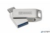 Pendrive, 128GB, USB 3.2 Gen1 + USB-C, alumínium ház, MYMEDIA "Dual" (by VERBATIM)