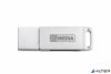 Pendrive, 16GB, USB 3.2 Gen1 + USB-C, alumínium ház, MYMEDIA 'Dual' (by VERBATIM)