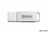 Pendrive, 32GB, USB 3.2 Gen1 + USB-C, alumínium ház, MYMEDIA "Dual" (by VERBATIM)