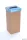 Szelektív hulladékgyűjtő, angol felirat, 50 l, RECOBIN "Office", kék