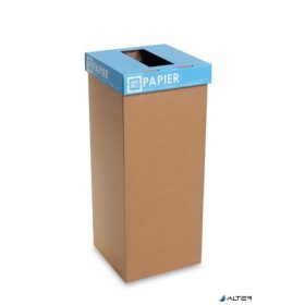   Szelektív hulladékgyűjtő, újrahasznosított, szlovák felirat, 50 l, RECOBIN "Office", kék