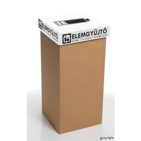   Szelektív hulladékgyűjtő, 20 l, RECOBIN "Mini", fehér