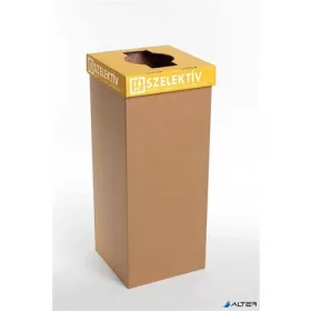   Szelektív hulladékgyűjtő, 50 l, RECOBIN "Office", sárga