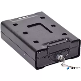   Értéktároló, mobil, 1,1 l, 70x160x220 mm, KINGSAFE "Car Safe"
