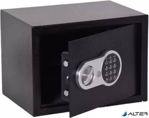 Lemezszekrény, elektronikus zár, 17,3 l, 250x350x250 mm, KINGSAFE 'Protect 25 E'