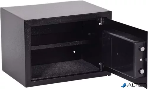 Lemezszekrény, elektronikus zár, 17,3 l, 250x350x250 mm, KINGSAFE 'Protect 25 E'